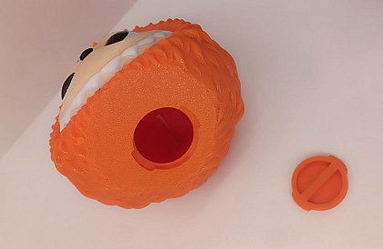 Skarbonka Labubu – wielokrotnego opróżniania, z ruchomymi oczami