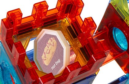 Edukacyjny magnetyczny zestaw 3D – 110 elementów