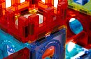 Edukacyjny magnetyczny zestaw 3D – 110 elementów