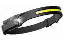 Uniwersalna, ładowalna latarka czołowa COB LED HeadLamp – 2 sztuki