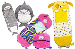 Śpiwór dla dzieci 3w1 w wzorach zwierzątek