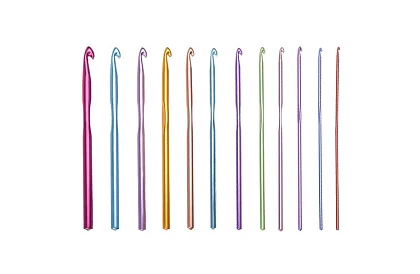 Haczyki do szydełkowania - 12 sztuk