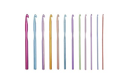 Haczyki do szydełkowania - 12 sztuk