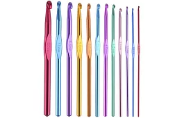 Haczyki do szydełkowania - 12 sztuk