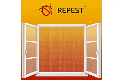 Siatka przeciw owadom na okno