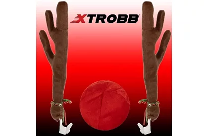 Rogi renifera i nos – dekoracje do twojego samochodu