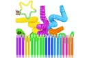 Pop Pipes – elastyczne rurki – 20 sztuk