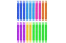 Pop Pipes – elastyczne rurki – 20 sztuk