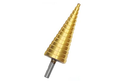 Zestaw wierteł stożkowych do blachy - 3szt