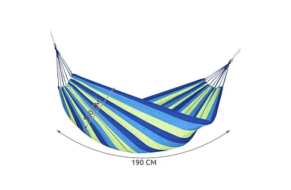 Wiszący hamak ogrodowy dla dwóch osób