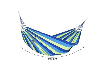 Wiszący hamak ogrodowy dla dwóch osób