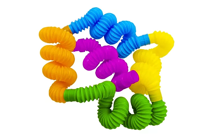 Pop Pipes – elastyczne rurki – 10 sztuk