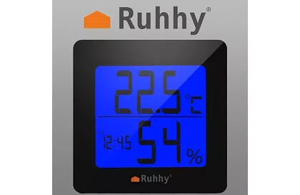 Zegary cyfrowe z termometrem i higrometrem