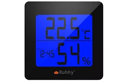 Zegary cyfrowe z termometrem i higrometrem