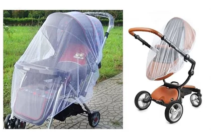 Uniwersalna moskitiera do wózka dziecięcego