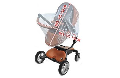 Uniwersalna moskitiera do wózka dziecięcego