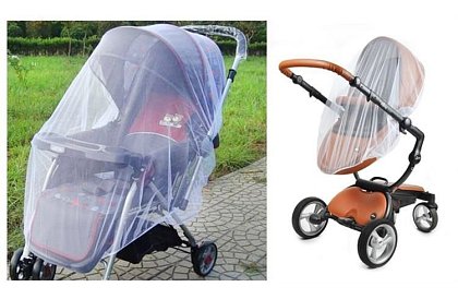 Uniwersalna moskitiera do wózka dziecięcego