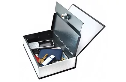 Sejf w kształcie książki - sejf ukryty w książce