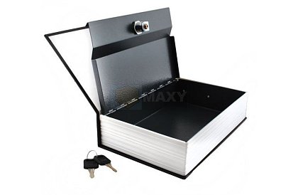 Sejf w kształcie książki - sejf ukryty w książce