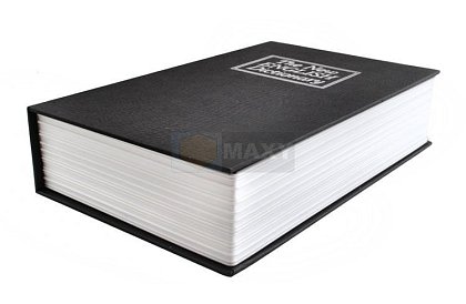 Sejf w kształcie książki - sejf ukryty w książce