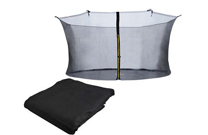 Siatka do trampolin wewnętrznych - 396 - 404 cm