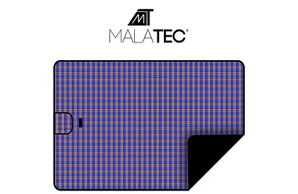 Wodoodporna mata piknikowa - niebieska