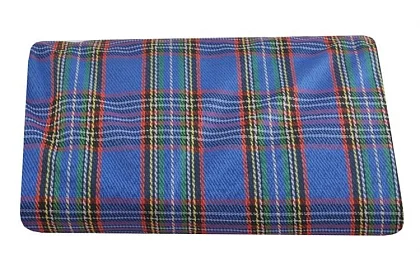 Wodoodporna mata piknikowa - niebieska