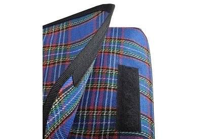 Wodoodporna mata piknikowa - niebieska