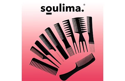 Profesjonalne grzebienie fryzjerskie - zestaw 10 sztuk