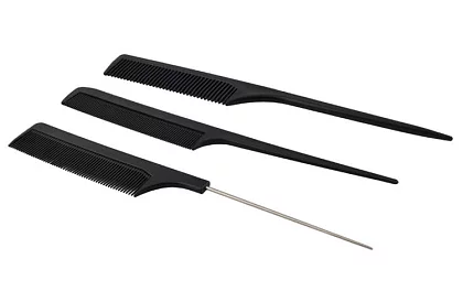 Profesjonalne grzebienie fryzjerskie - zestaw 10 sztuk