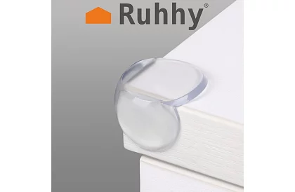 Samoprzylepne silikonowe osłony krawędzi – 4 szt.