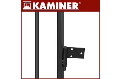 Bariera kominkowa przed kominkiem