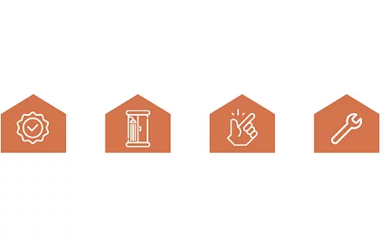 Kółka do przesuwnych drzwi prysznicowych - 8 szt.