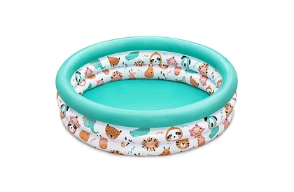 Kolorowy dmuchany basenik dla dzieci 102×25 cm – Bestway 51008