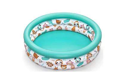 Kolorowy dmuchany basenik dla dzieci 102×25 cm – Bestway 51008