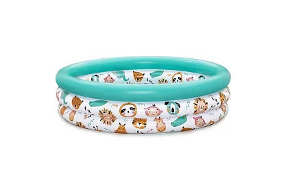 Kolorowy dmuchany basenik dla dzieci 102×25 cm – Bestway 51008