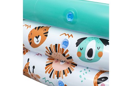 Kolorowy dmuchany basenik dla dzieci 102×25 cm – Bestway 51008