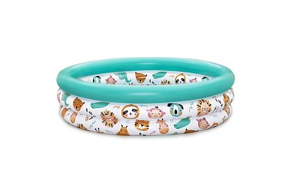 Kolorowy dmuchany basenik dla dzieci 102×25 cm – Bestway 51008