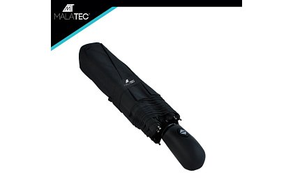 Duży składany wiatroodporny parasol Malatec – szybkie otwieranie