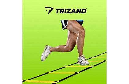 Drabinka koordynacyjna do ćwiczeń – regulowana, 12 szczebli, z torbą