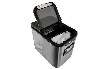 Producent kostek lodu – 3 rozmiary z wyświetlaczem LCD