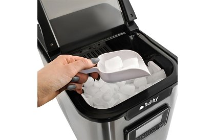 Producent kostek lodu – 3 rozmiary z wyświetlaczem LCD