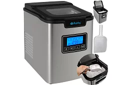 Producent kostek lodu – 3 rozmiary z wyświetlaczem LCD