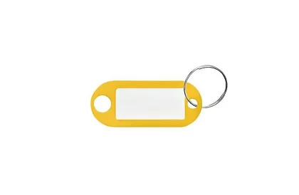 Breloczki do łatwej identyfikacji – 100 szt., kolorowe