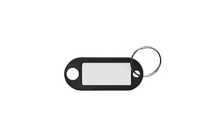 Breloczki do łatwej identyfikacji – 100 szt., kolorowe