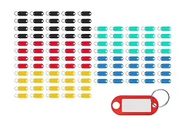 Breloczki do łatwej identyfikacji – 100 szt., kolorowe