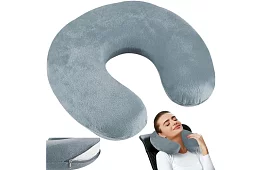 Poduszka podróżna - szara