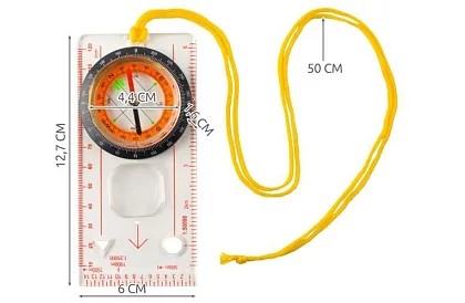 Mapowy kompas K7953 – niezawodne orientowanie się w terenie
