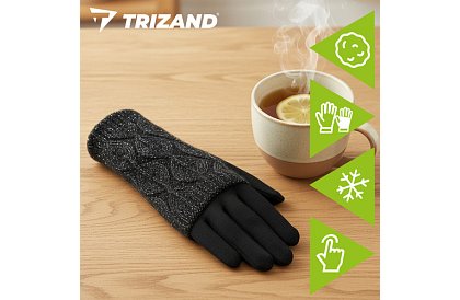 Rękawice dotykowe - czarne