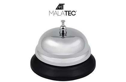 Dzwonek recepcyjny – srebrny